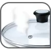 Pan deksel Jamie Oliver, Ø 32cm transparant/rvs
