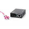 DIGITUS mediaconverter, multimode 10/100Base-TX naar 100Base-FX, incl. voeding SC-stekker, tot 2 km