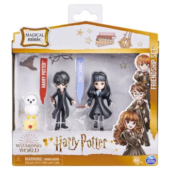 Wizarding World, Magical Minis Harry Potter en Cho Chang vriendschapsset met wezen, speelgoed voor kinderen vanaf 5 jaar