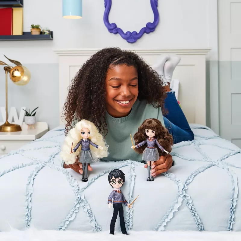 Modepop Spinmaster Hermione Granger, 8 inch (203 mm), veelkleurig, voor kinderen vanaf 5 jaar