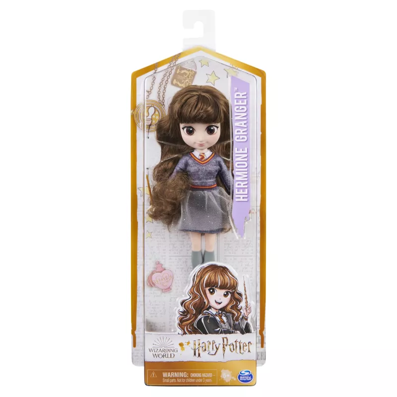 Modepop Spinmaster Hermione Granger, 8 inch (203 mm), veelkleurig, voor kinderen vanaf 5 jaar