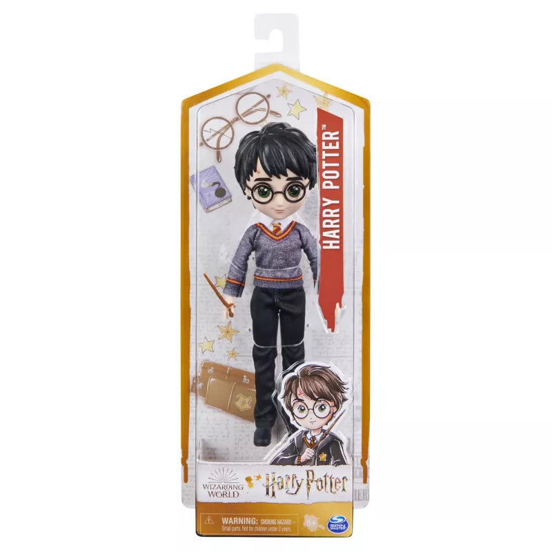 Wizarding World Harry Potter, 8 inch Harry Potter-pop, speelgoed voor kinderen vanaf 5 jaar