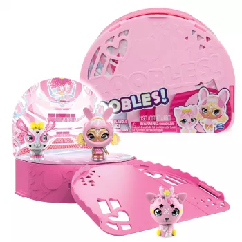 Zoobles, Dance Studio meervoudige spelset en opbergkoffer met 3 exclusieve, veranderende verzamelfiguren, kinderspeelgoed voor meisjes vanaf 5 jaar