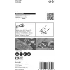 Bosch 2 608 900 012 multigereedschap-opzetstuk invalzaagblad