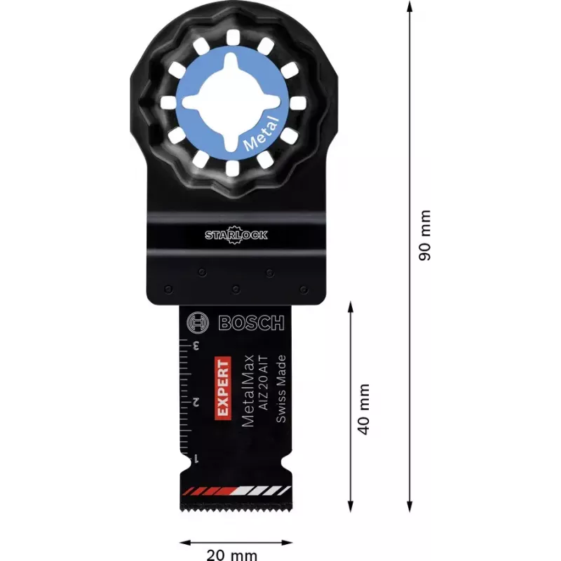 Bosch 2 608 900 012 multigereedschap-opzetstuk invalzaagblad