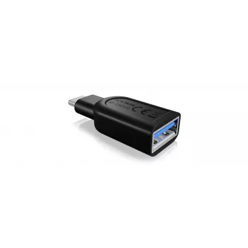 ICY BOX IB-CB003 USB 3.0 Type-C USB 3.0 Type-A zwart