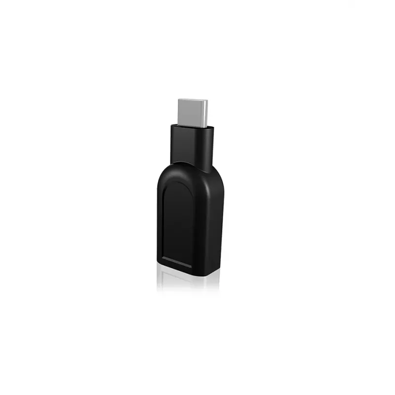 ICY BOX IB-CB003 USB 3.0 Type-C USB 3.0 Type-A zwart