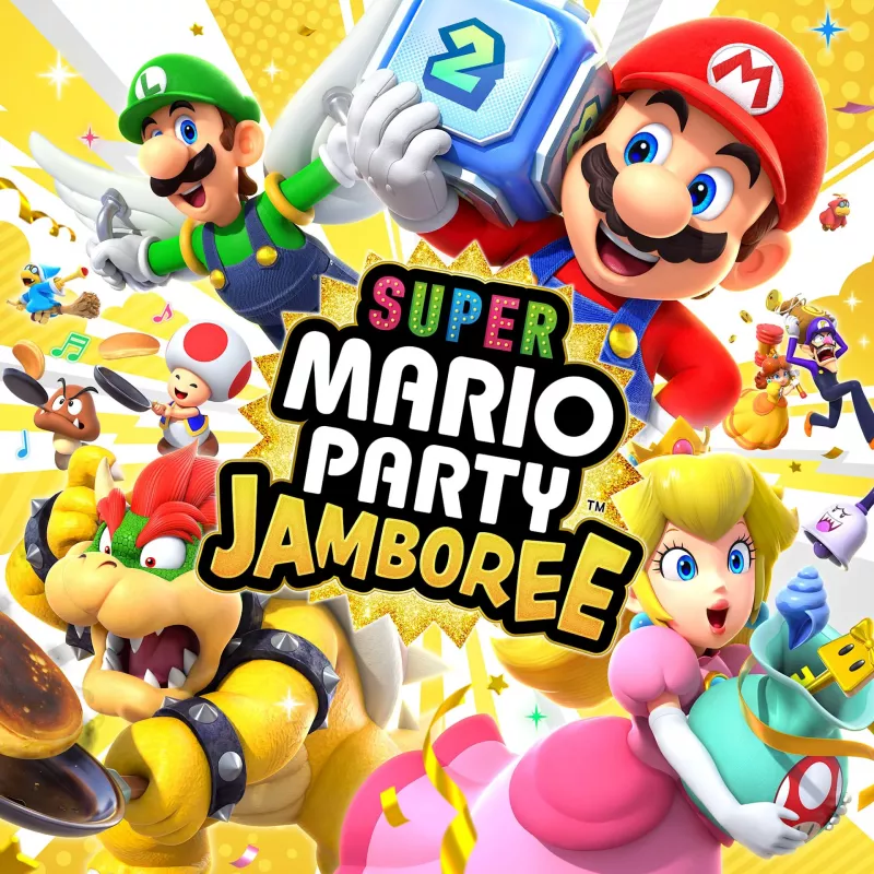 Nintendo Super Mario Party Jamboree, Nintendo Switch, multiplayer, E (ieder), fysieke drager