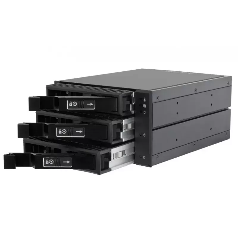 Chieftec CBP-2131SAS drive-inbouw dragerpaneel zwart