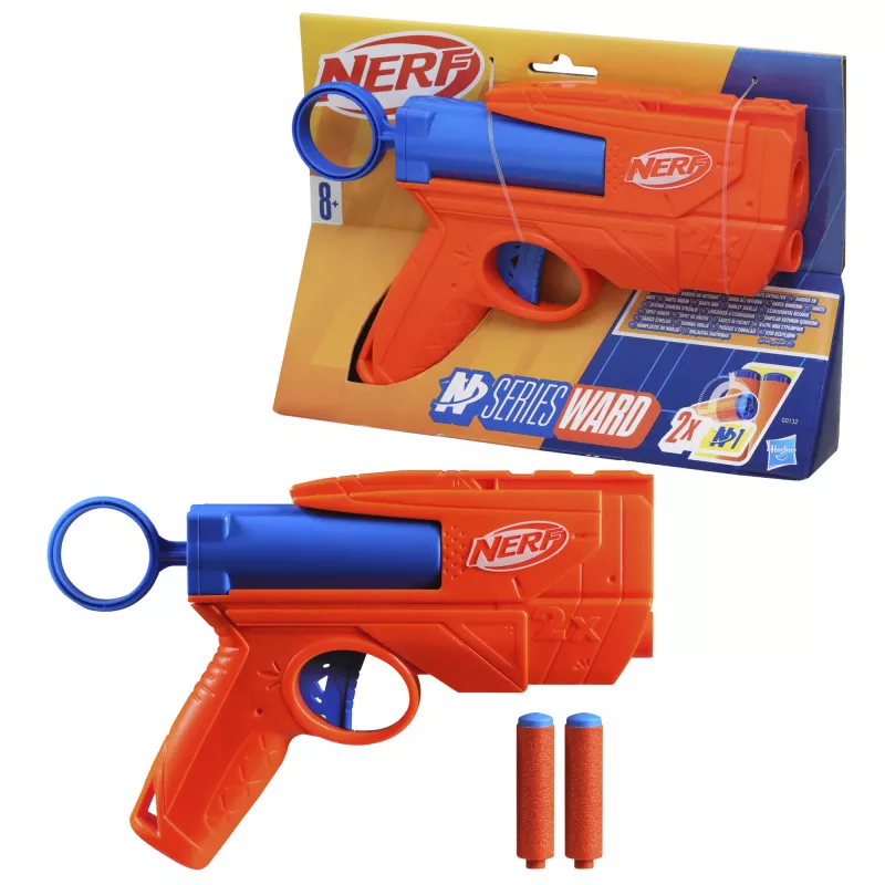 Nerf N Series Ward, speelgoedblaster, 8 jaar, 99 jaar, 174 g