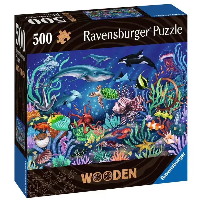 Ravensburger 17515 puzzel 500 stukjes dieren onder de zee