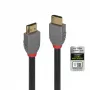 Lindy 0,5 m Ultra High Speed HDMI-kabel, Anthra Line