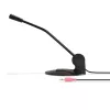 Lindy 20440 3,5 mm audio bureaumicrofoon, conferentiemicrofoon, 30 Hz - 10 kHz, bedraad, zwart