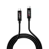 Lindy 5m actieve USB 3.2 Gen 2 C/C-kabel, 5 m, USB-C, USB-C, USB 3.2 Gen 2 (3.1 Gen 2), 10 Gbit/s, zwart