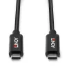 Lindy 5m actieve USB 3.2 Gen 2 C/C-kabel, 5 m, USB-C, USB-C, USB 3.2 Gen 2 (3.1 Gen 2), 10 Gbit/s, zwart