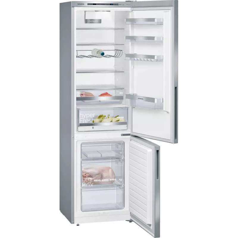 Siemens iQ500 KG39EAICA koel-vriescombinatie vrijstaand 343 L zilver