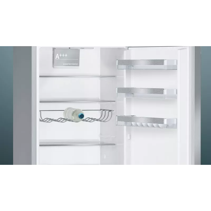 Siemens iQ500 KG39EAICA koel-vriescombinatie vrijstaand 343 L zilver