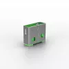 Lindy USB-poortblokkeerder (zonder sleutel) – verpakking van 10, kleurcode: groen