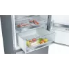 Bosch Serie 6 KGE39ALCA koel-vriescombinatie, vrijstaand, 201 cm, vriezer 94 l, C, roestvrij staal