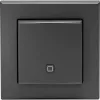 Binnentemperatuur- en vochtigheidssensor HomeMatic HmIP‑STH‑A antraciet, draadloze smart-home-sensor