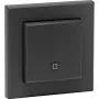 Binnentemperatuur- en vochtigheidssensor HomeMatic HmIP‑STH‑A antraciet, draadloze smart-home-sensor