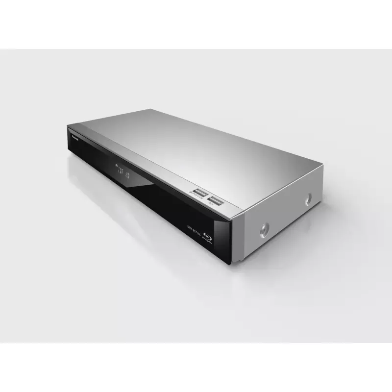 Panasonic DMR-BST765AG 3D Blu-ray-recorder met 500 GB harde schijf, zilver/zwart