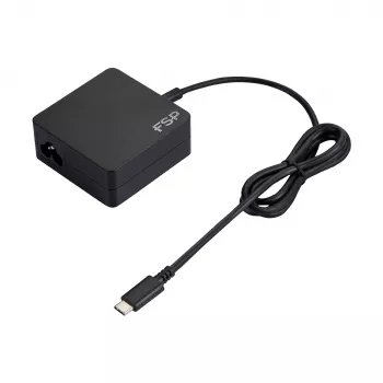 FSP NB C 65 adapter PD, uitgang: 5 V, 9 V, 12 V, 15 V, 20 V, universeel, binnen, 100 - 240 V, 50/60 Hz, 65 W, 5 - 20 V