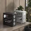 Mini tower pc Aerocool D301A zwart hout ATX-voeding