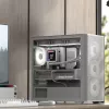 Mini tower pc Aerocool D301A zwart hout ATX-voeding