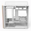 Aerocool D301A mini tower wit, hout