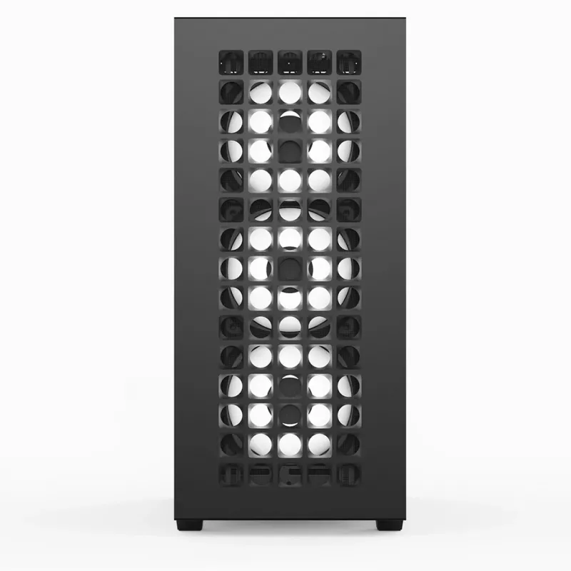 Aerocool D502A midi tower zwart