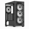 Aerocool D502A midi tower zwart
