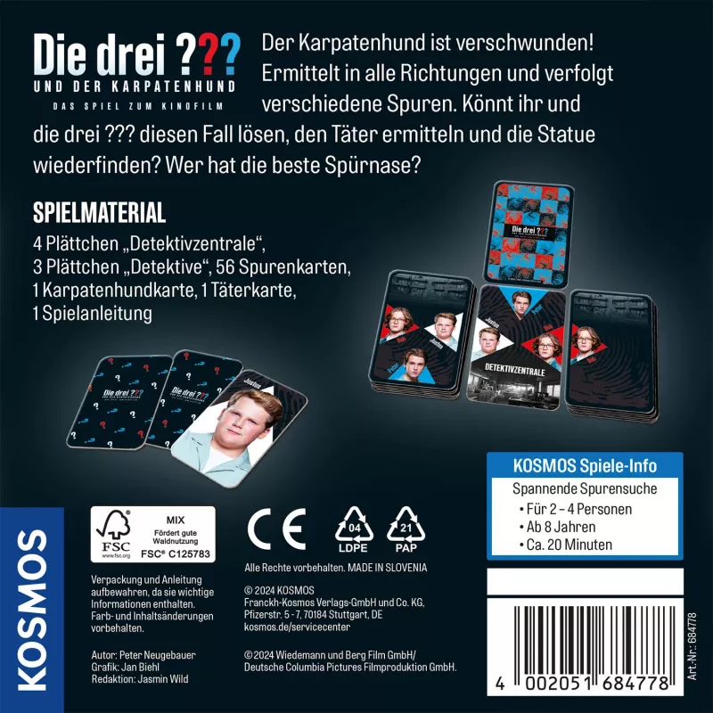 Kosmos 46234735 Bord-/kaartspel 20 min. Detective