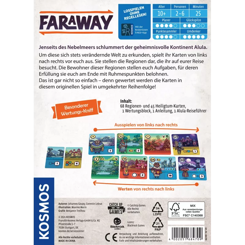 Kosmos Faraway 25 min Kaartspel