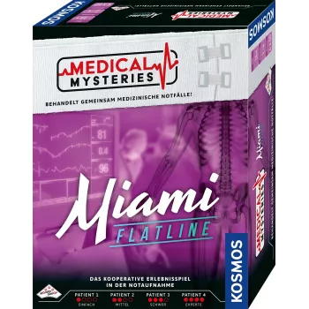 Kosmos Medical Mysteries - Miami Flatline 60 min Bordspel Deductie