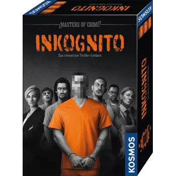 Kosmos Masters of Crime - Inkognito 150 min Bordspel Detective