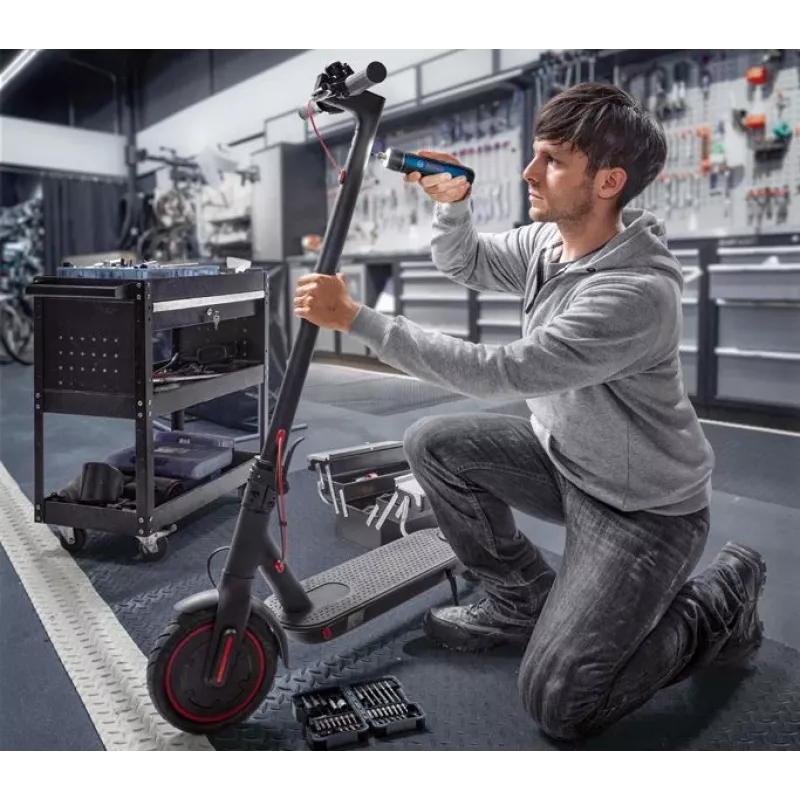 Bosch GO 3 Professional 06019H2201 accuschroevendraaier, 3,6 V, 360 tpm, 1/4 inch, in minikoffer, blauw/zwart