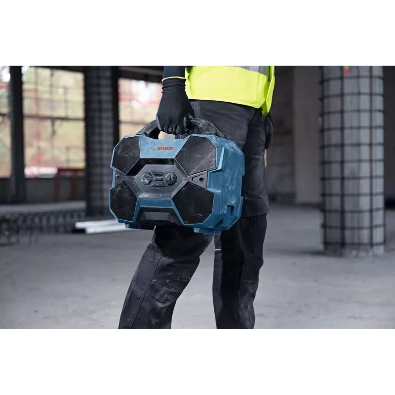 Bosch GPB 18V-6 C Professional 2.1 draagbaar luidsprekersysteem Blauw 24 W