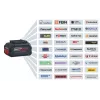 Bosch GPB 18V-6 C Professional 2.1 draagbaar luidsprekersysteem Blauw 24 W