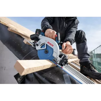 Bosch GKS 18V-57-2 GX 16,5 cm Zwart, blauw 5000 tpm