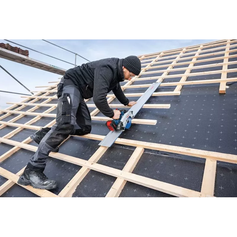 Bosch GKS 18V-57-2 GX Professional 06016C1000 accucirkelzaag, 18 V, zaagblad 165 mm, asgat 20 mm, solo (zonder accu en lader), blauw/zwart