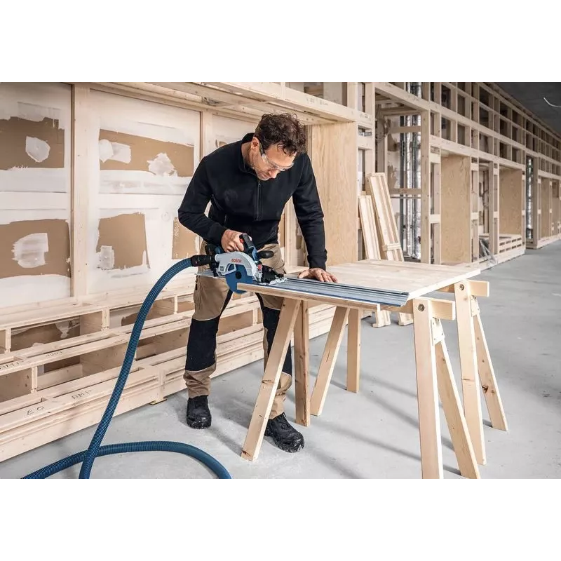 Bosch GKS 18V-57-2 GX Professional 06016C1000 accucirkelzaag, 18 V, zaagblad 165 mm, asgat 20 mm, solo (zonder accu en lader), blauw/zwart