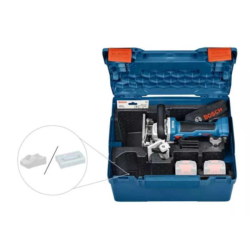 Bosch GFF 18V-22 Professional accu lamellendeuvelfrees, zonder accu