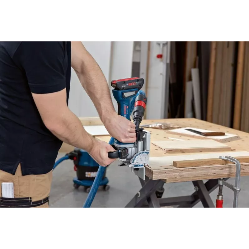 Bosch GFF 18V-22 Professional accu lamellendeuvelfrees, zonder accu