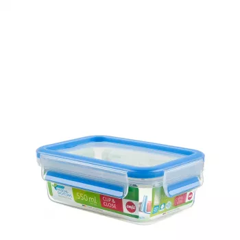 EMSA 508538 Bewaardoos Rechthoekige box Transparant 8 stuks