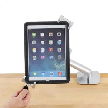 ERGOTRON afsluitbare tablet-houder gepolijst