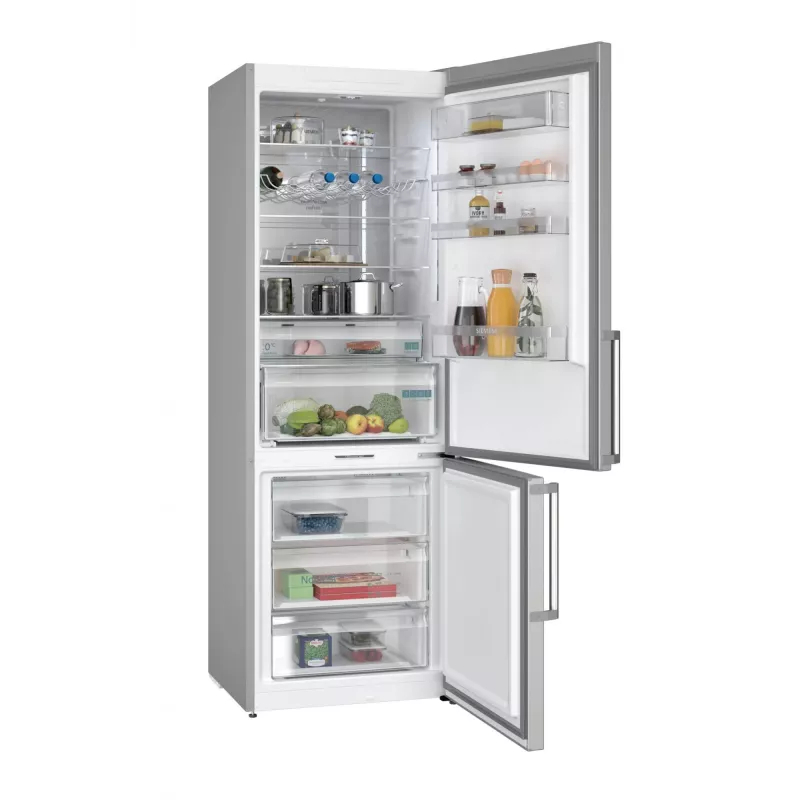 Siemens iQ500 KG49NAICT koel-vriescombinatie vrijstaand 440 L roestvrijstaal