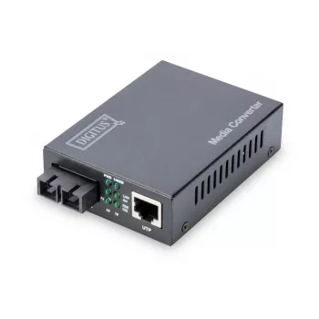 DIGITUS Professional Gigabit mediaconverter, RJ45 / SC (DN-82121-1)