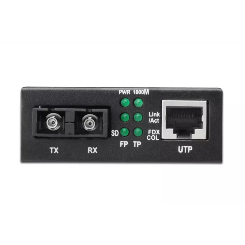 DIGITUS Professional Gigabit mediaconverter, RJ45 / SC (DN-82121-1)