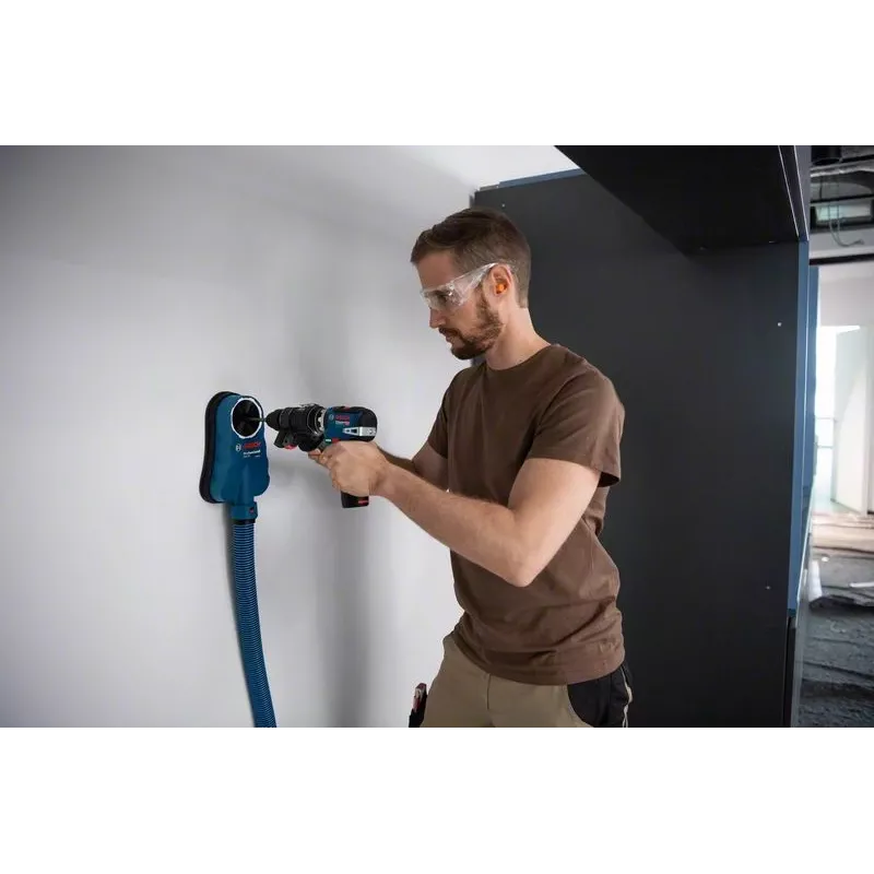 Bosch GFA 12-H Professional 1600A024LN FlexiClick boorhamer-opzetstuk, SDS-plus, met diepteaanslag en extra handgreep, voor GSR 12V-15 FC / 12V-35 FC, zwart